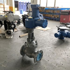 礦用電動閥門MKZ941H-40 DN150防爆（礦山、冶